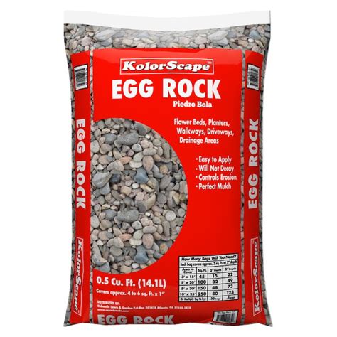 33-cu yard 556-lb Multiple ColorsFinishes Egg Rock in the Landscaping Rock department at Lowe&39;s. . Egg rock at lowes